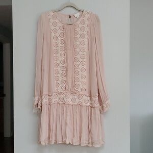 Ghost London Roubaux lace dress anthropologie